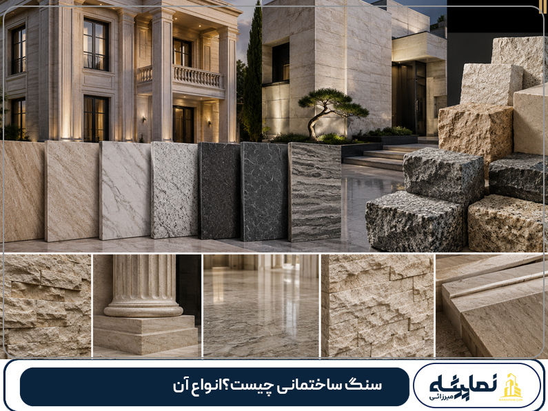 سنگ ساختمانی چیست؟انواع آن